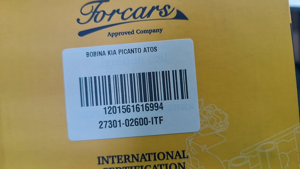 BOBINA KIA PICANTO ATOS - Vista 6