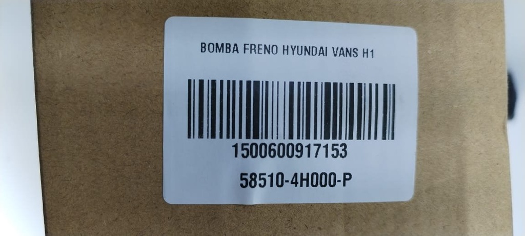BOMBA FRENO HYUNDAI VANS H1 08-09 - Vista 10