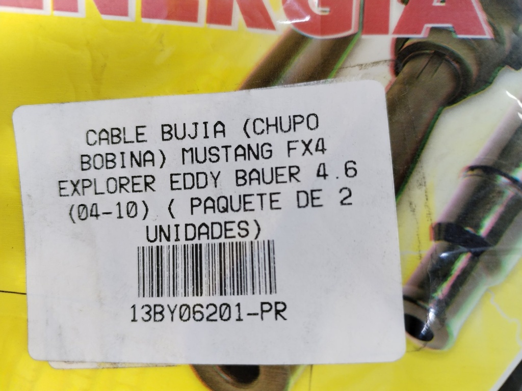 CABLE BUJIA (CHUPO BOBINA) MUSTANG FX4 EXPLORER EDDY BAUER 4.6 (04-10) ( PAQUETE DE 2 UNIDADES) - Vista 5