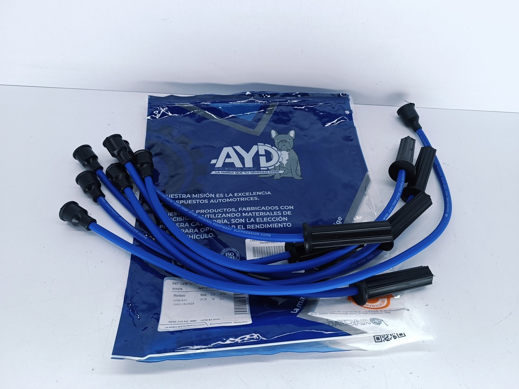 CABLE BUJIA 2F 3F SAMURAI LAND CRUISER MACHITO - Vista 5