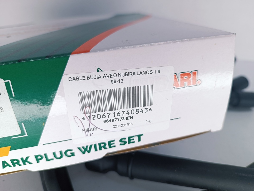 CABLE BUJIA AVEO NUBIRA LANOS 1.6 96-13 - Vista 4