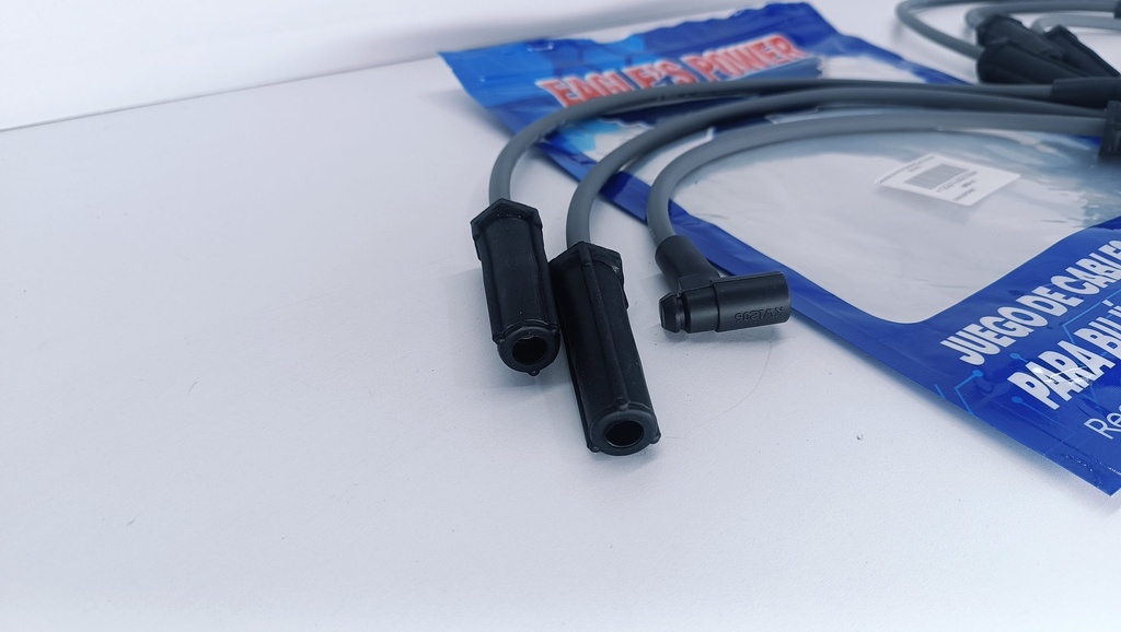 CABLE BUJIA V6 2F 3F TIPO GM USA 8 MM CON TAPA - Vista 2