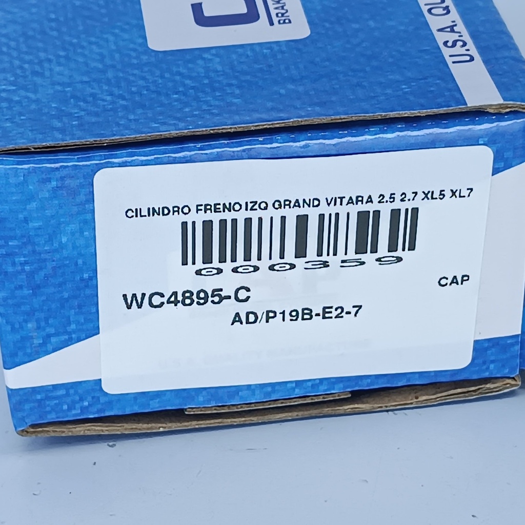 CILINDRO FRENO IZQ GRAND VITARA 2.5 2.7 XL5 XL7 - Vista 7