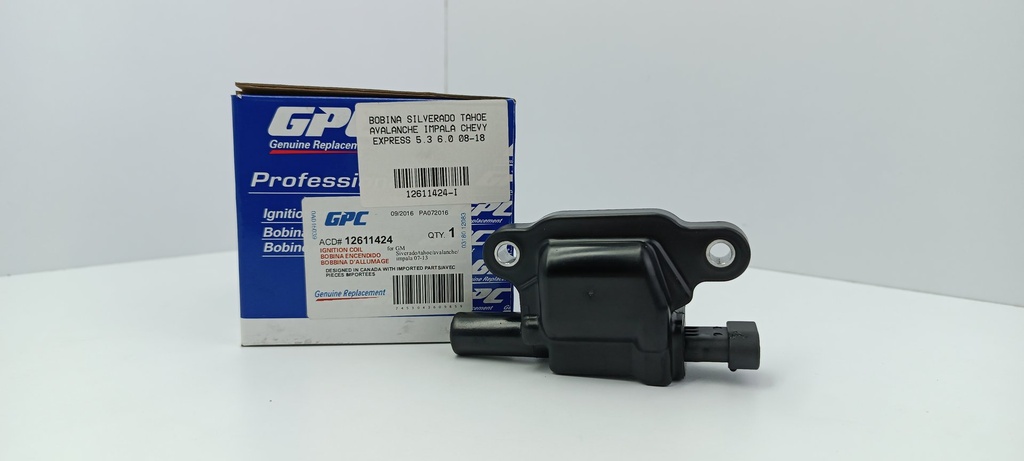 BOBINA SILVERADO TAHOE AVALANCHE IMPALA CHEVY EXPRESS 5.3 6.0 08-18 - Vista 1