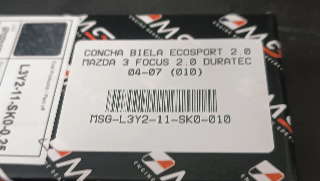 CONCHA BIELA ECOSPORT 2.0 MAZDA 3 FOCUS 2.0 DURATEC 04-07 (010) ( SIN CUÑA) - Vista 3