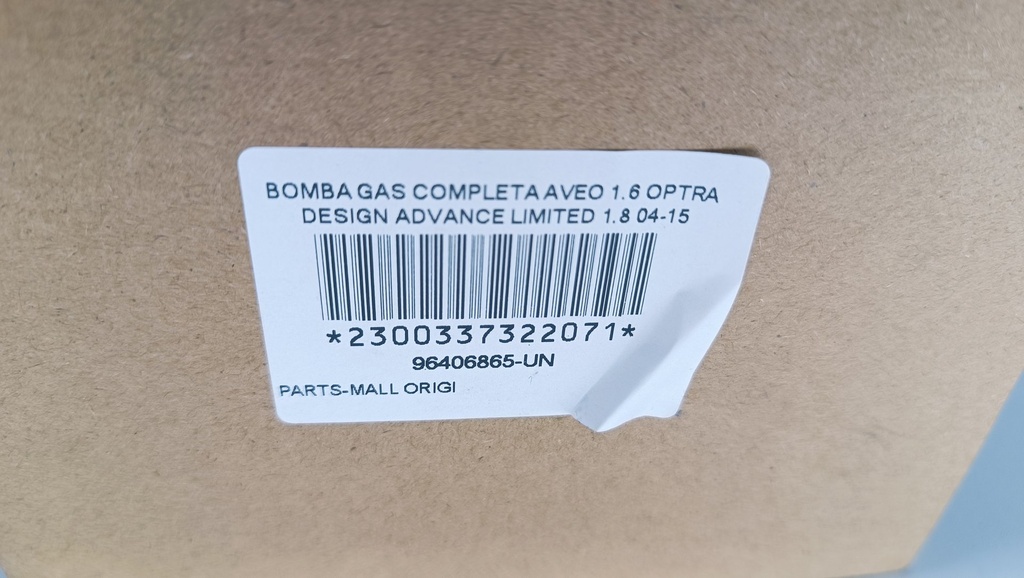 BOMBA GAS COMPLETA AVEO 1.6 OPTRA DESIGN ADVANCE LIMITED 1.8 04-15 - Vista 7