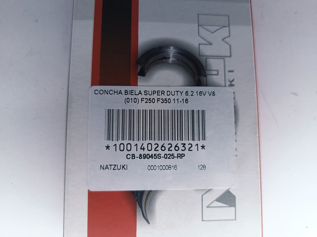 CONCHA BIELA SUPER DUTY 6.2 16V V8 (010) F250 F350 11-16 - Vista 6