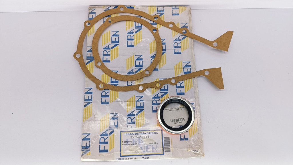 KIT TAPA CADENA FORD V8 401-475-477-534 - Vista 3