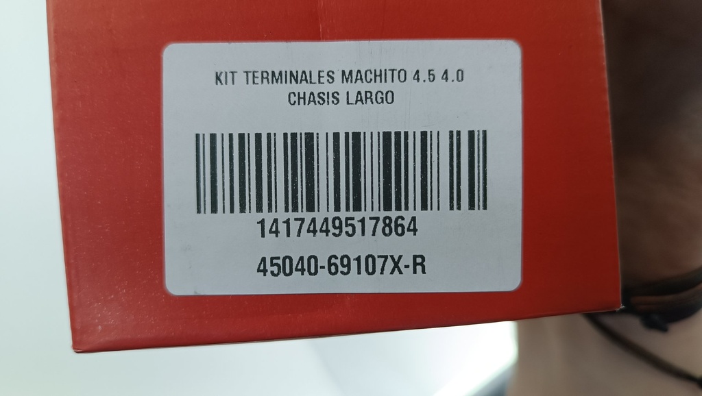KIT TERMINALES MACHITO 4.5 4.0 CHASIS LARGO - Vista 6