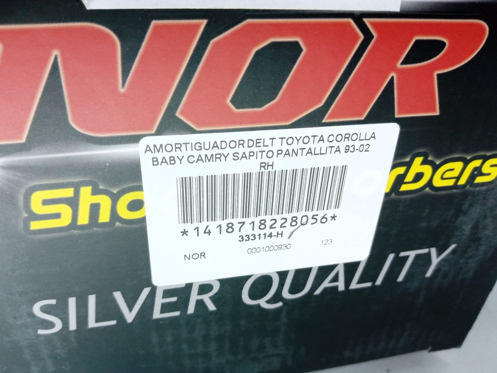 AMORTIGUADOR DELT TOYOTA COROLLA BABY CAMRY SAPITO PANTALLITA 93-02 RH - Vista 5
