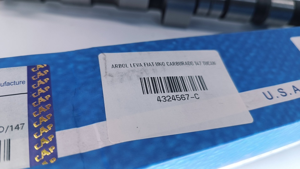 ARBOL LEVA FIAT UNO CARBURADO 147 TUCAN - Vista 6