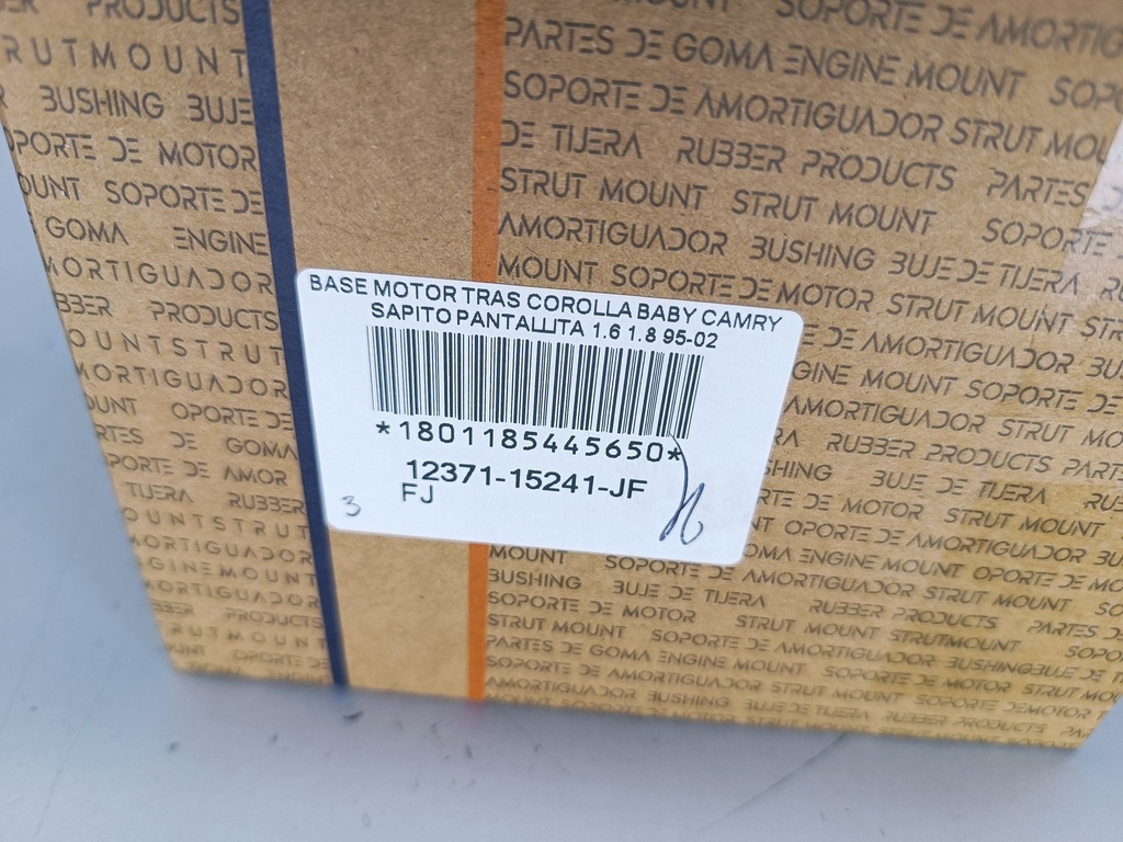 BASE MOTOR TRAS COROLLA BABY CAMRY SAPITO PANTALLITA 1.6 1.8 95-02 SINCRONICO - Vista 3