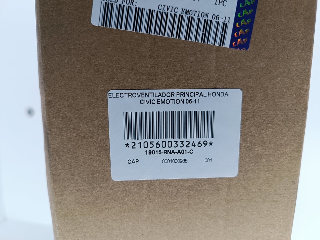 ELECTROVENTILADOR PRINCIPAL HONDA CIVIC EMOTION 06-11 - Vista 5