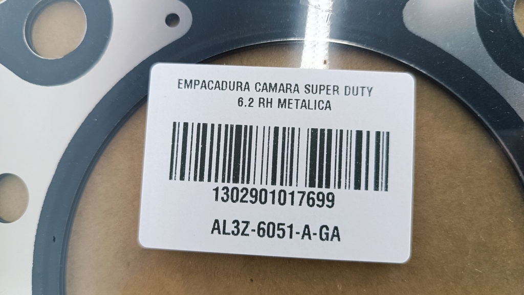 EMPACADURA CAMARA DER SUPER DUTY 6.2 METALICA - Vista 4