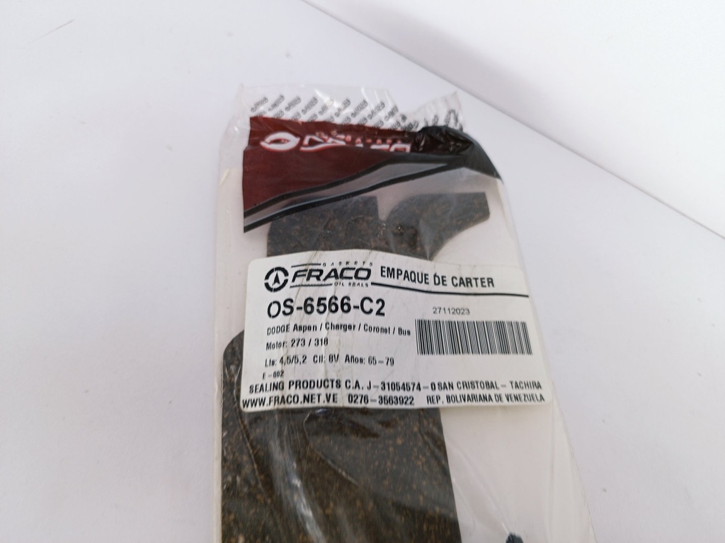 EMPACADURA CARTER DODGE 273 316 65-79 - Vista 5