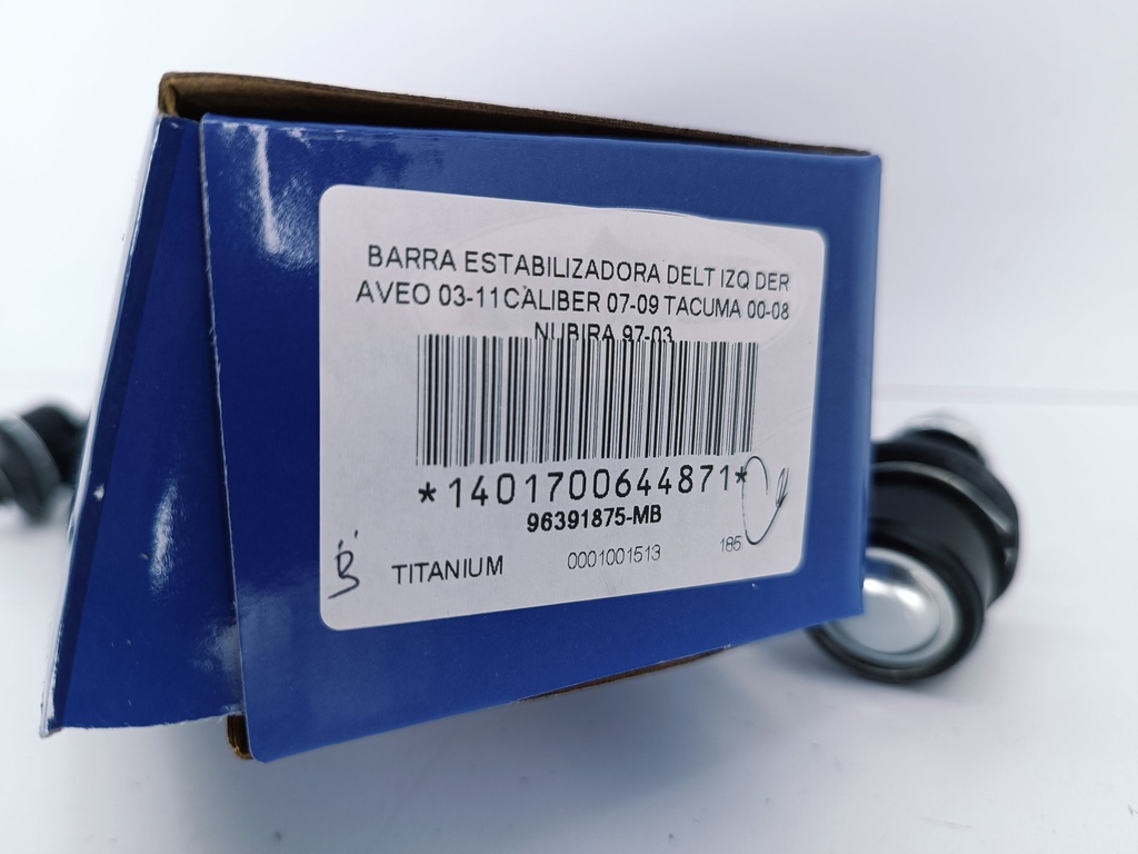 BARRA ESTABILIZADORA DELT IZQ DER AVEO 03-11 CALIBER 07-09 TACUMA 00-08 NUBIRA 97-03 - Vista 3