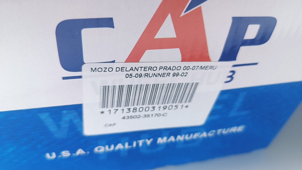 MOZO CUBO DELT 4RUNNER 98-02 PRADO MERU 5VZ 4x4 - Vista 4
