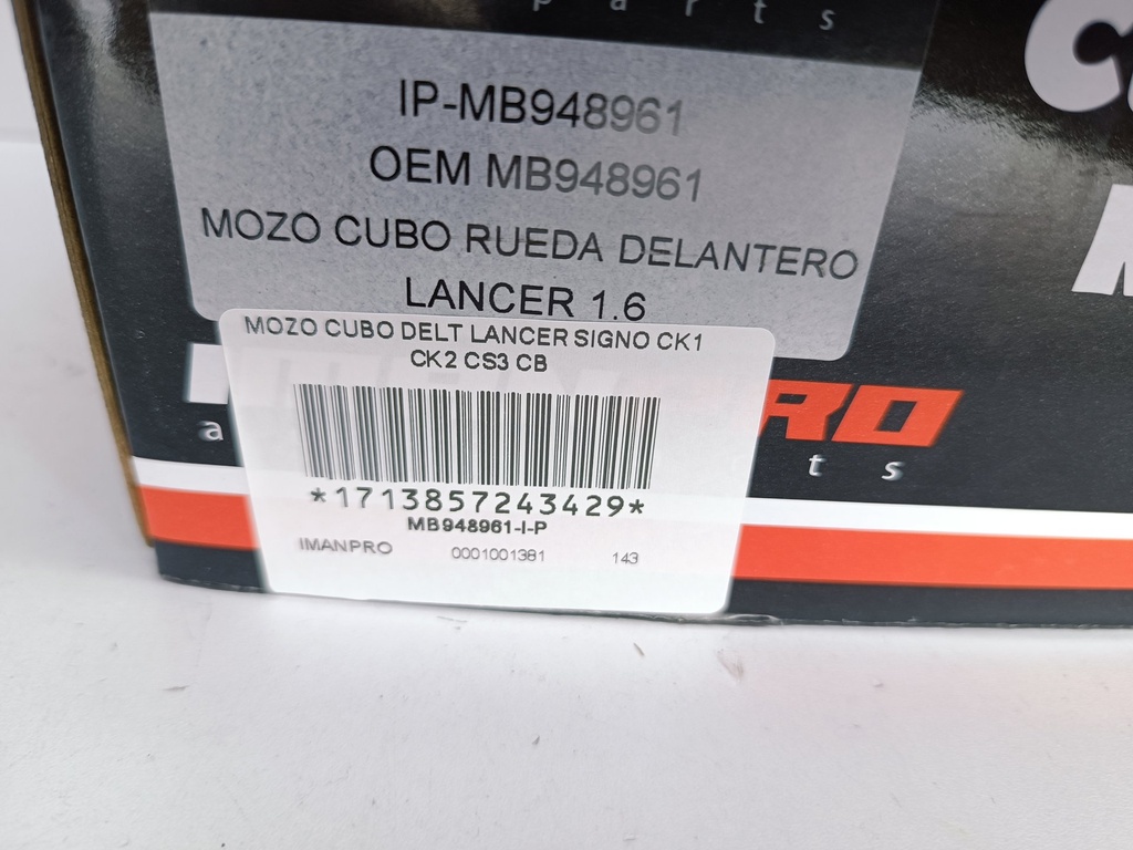 MOZO CUBO DELT LANCER SIGNO CK1 CK2 CS3 CB - Vista 4