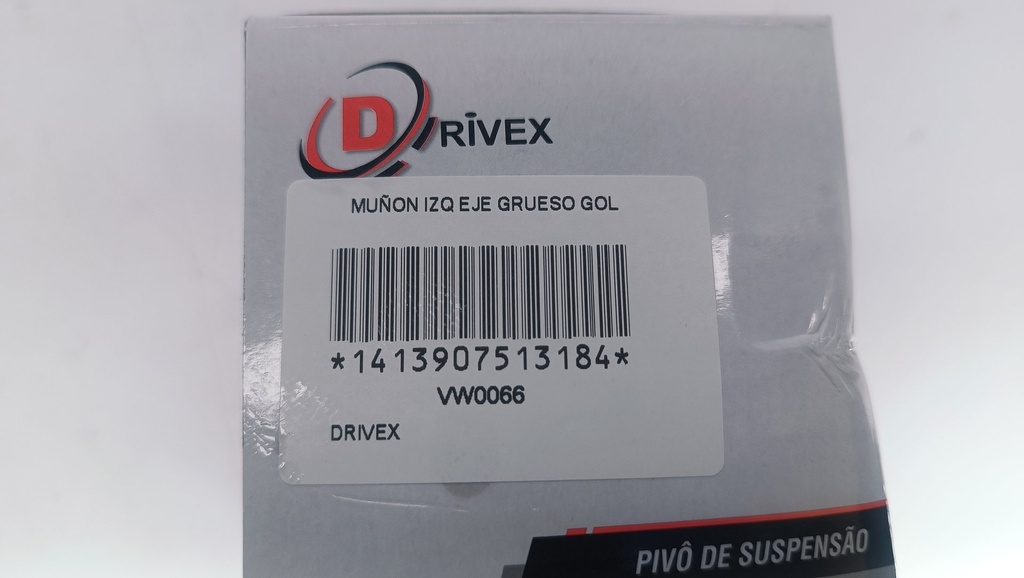 MUÑON INF IZQ EJE GRUESO 17MM GOL PARATI SAVEIRO 1.8 FIJO - Vista 4