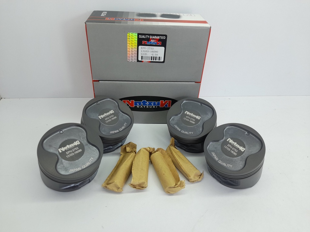 PISTON COROLLA ARAYA SKY BABY CAMRY 1.6 (020) (CARBURADO) 4AFE (1.5X1.5X3 81MM) - Vista 1