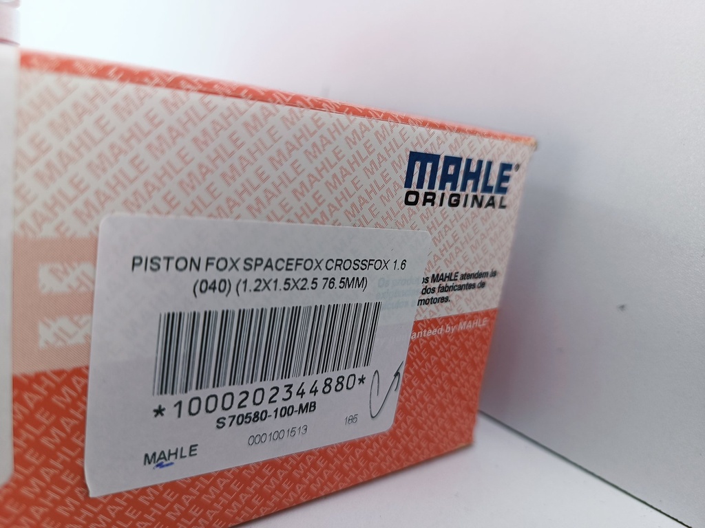 PISTON FOX SPACEFOX CROSSFOX 1.6 (040) (1.2X1.5X2.5 76.5MM) - Vista 5