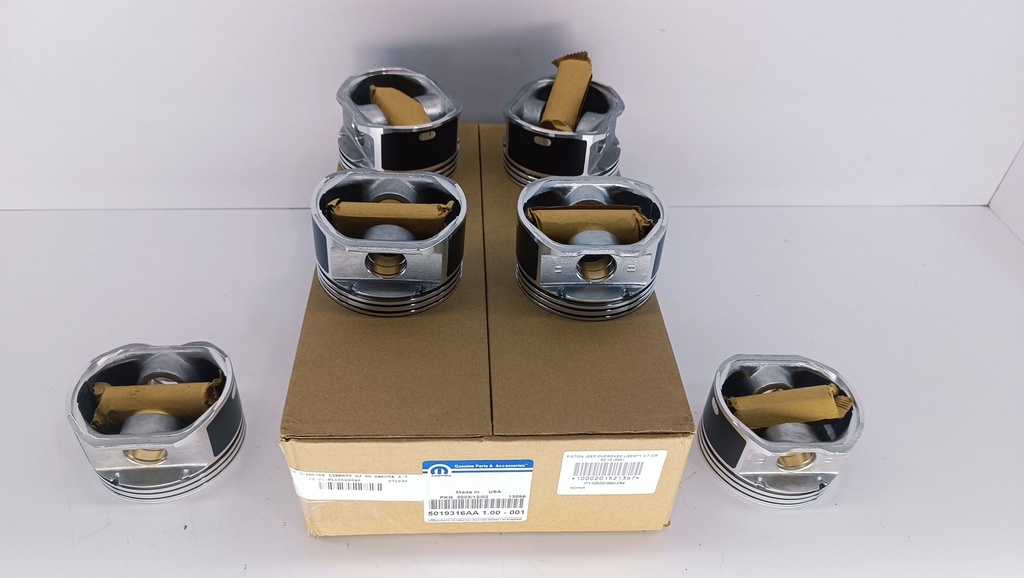 PISTON JEEP CHEROKEE LIBERTY 3.7 226 02-10 (040) (1.5X1.5X3 93MM) - Vista 2