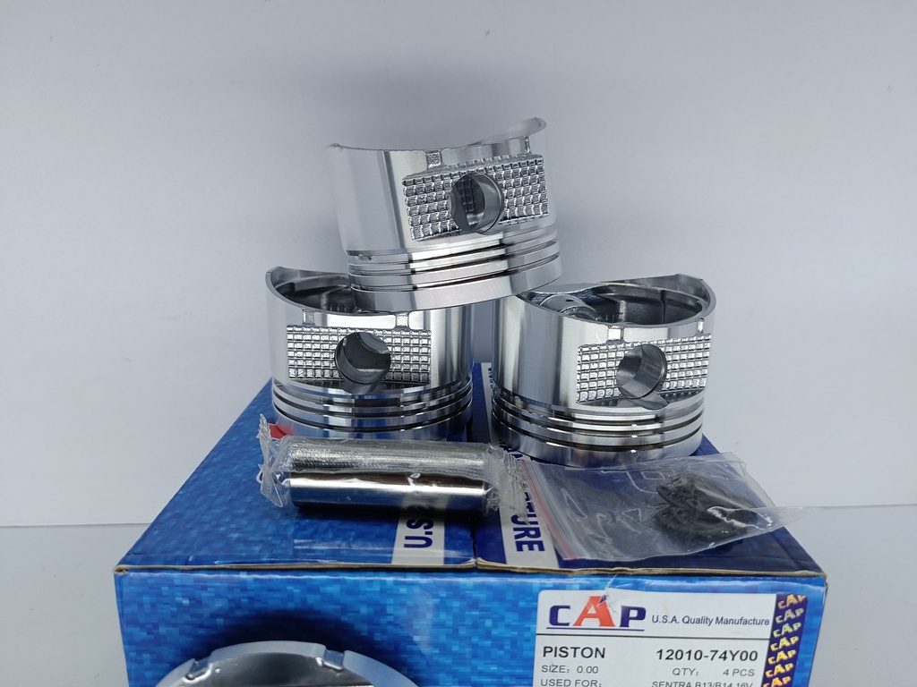 PISTON SENTRA B14 B13 16V (STD) (1.5X1.5X2.8 76MM) - Vista 2