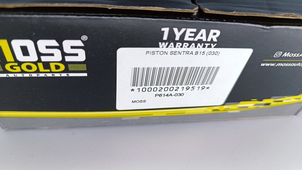 PISTON SENTRA B15 (030) (1.2X1.2X2.5 80MM) - Vista 5