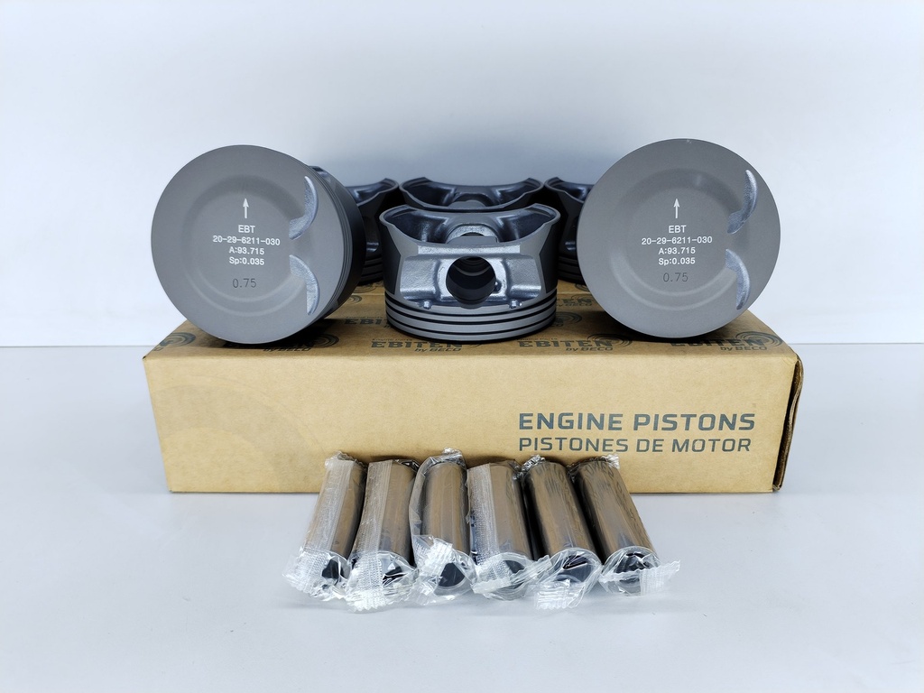 PISTON TRAIL BLAZER 4.2 030 (1.2X1.5X2.5 93MM) (PASADOR DE 23.5MM) - Vista 2