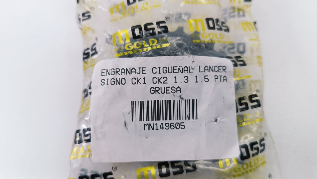 PIÑON CIGUEÑAL LANCER SIGNO CK1 CK2 1.3 1.5 PTA GRUESA 23 DIENTES - Vista 5