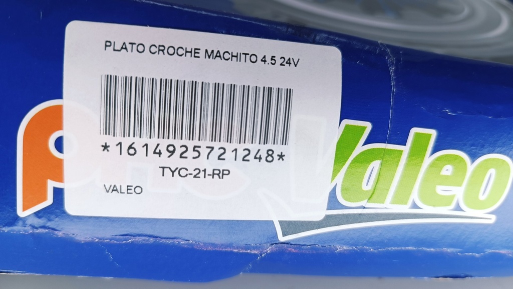 PLATO CROCHE MACHITO 4.5 24V - Vista 6