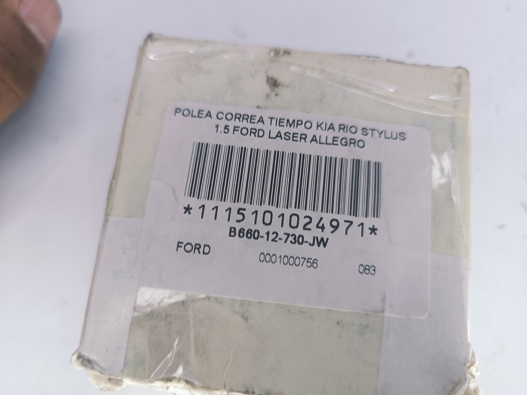 POLEA CORREA TIEMPO KIA RIO STYLUS 1.5 FORD LASER ALLEGRO - Vista 2