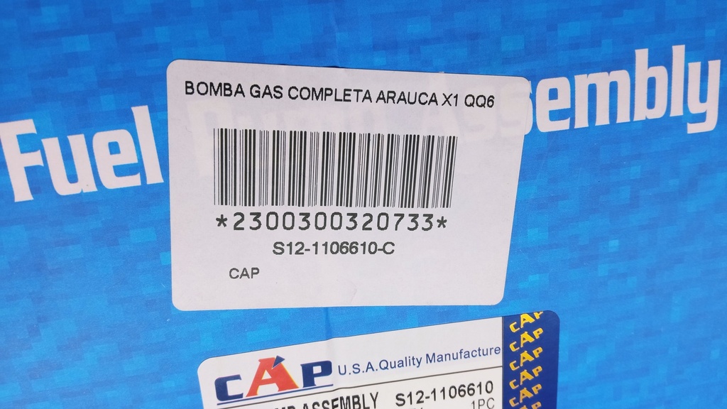 BOMBA GAS COMPLETA ARAUCA X1 QQ6 - Vista 6