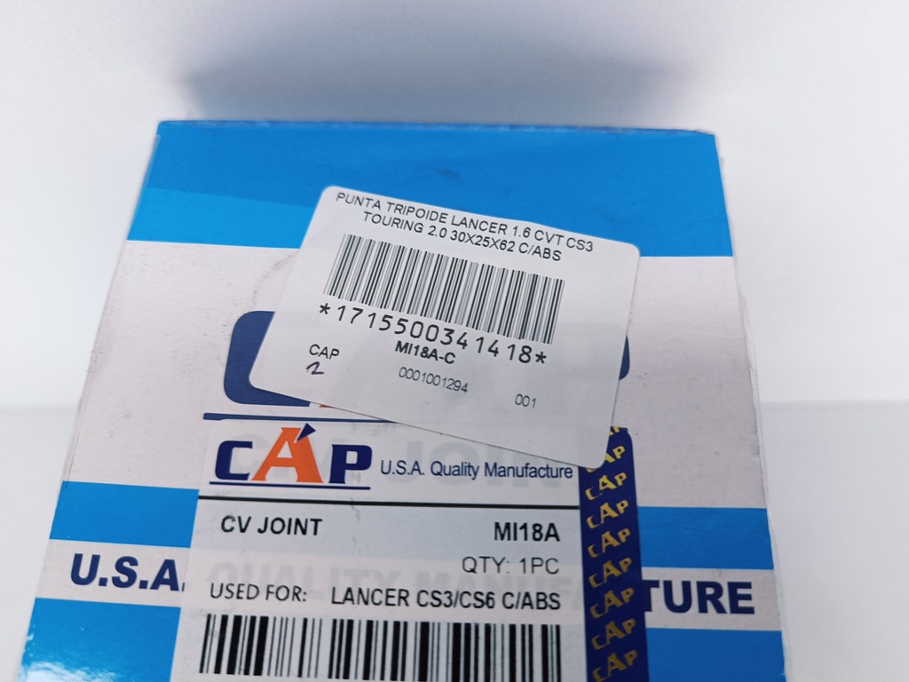 PUNTA TRIPOIDE R/INT C/ABS 30X25X62 LANCER TOURING 1.6 2.0 CVT 03-15 - Vista 8