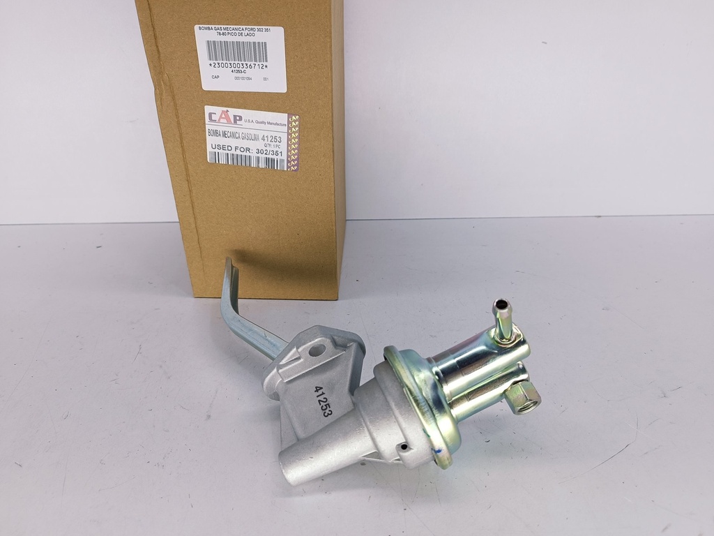 BOMBA GAS MECANICA FORD 302 351 78-80 PICO DE LADO - Vista 1