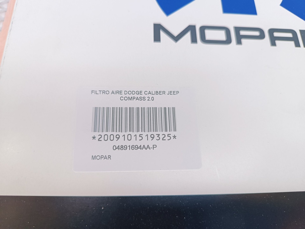 FILTRO AIRE DODGE CALIBER JEEP COMPASS 2.0 - Vista 4