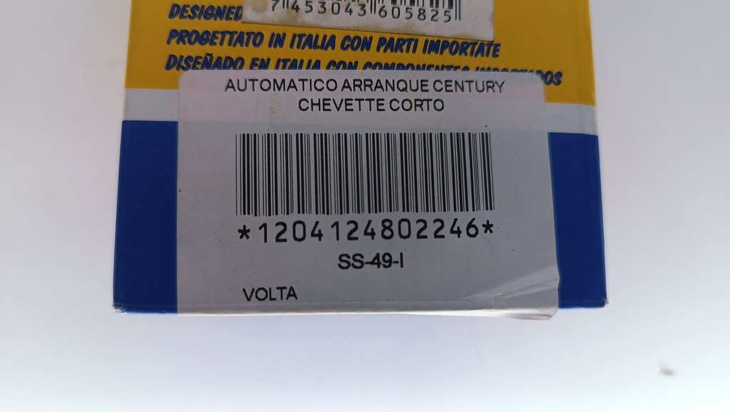 AUTOMATICO ARRANQUE CENTURY CHEVETTE CORTO - Vista 5