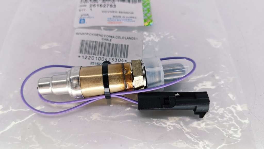 SENSOR OXIGENO CORSA CIELO LANOS 1 CABLE - Vista 3