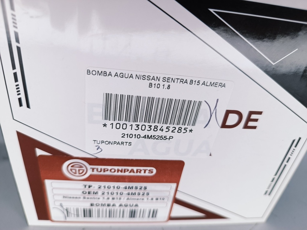 BOMBA AGUA NISSAN SENTRA B15 ALMERA B10 1.8 - Vista 3