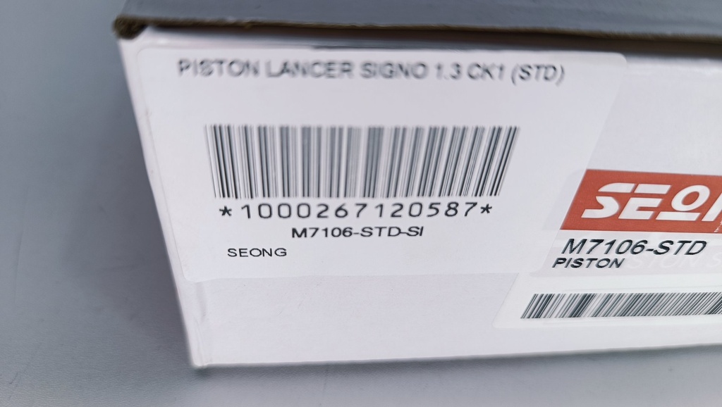 PISTON LANCER SIGNO 1.3 CK1 (STD) (1.2X1.5X2.8 71MM) - Vista 4