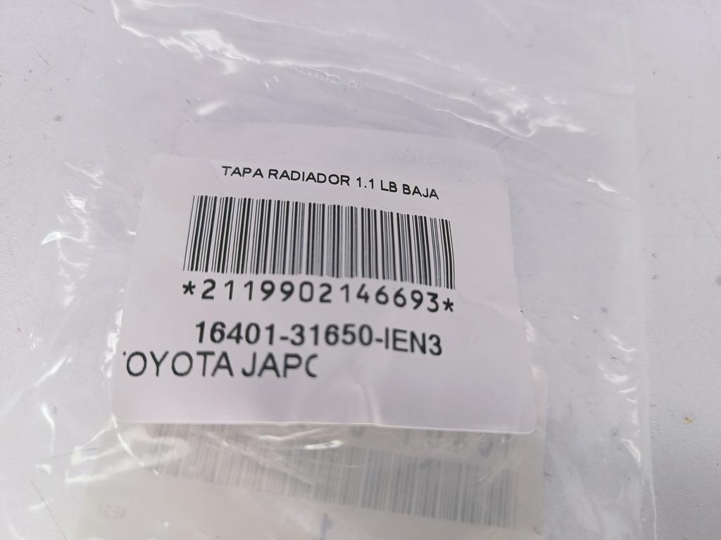 TAPA RADIADOR 1.1 LB BAJA - Vista 3
