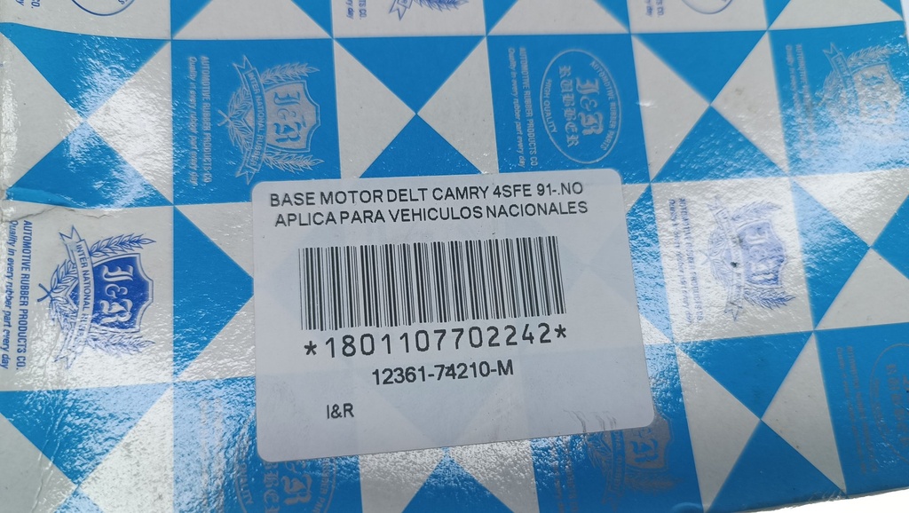 BASE MOTOR DELT CAMRY 4SFE 91-.NO APLICA PARA VEHICULOS NACIONALES - Vista 6