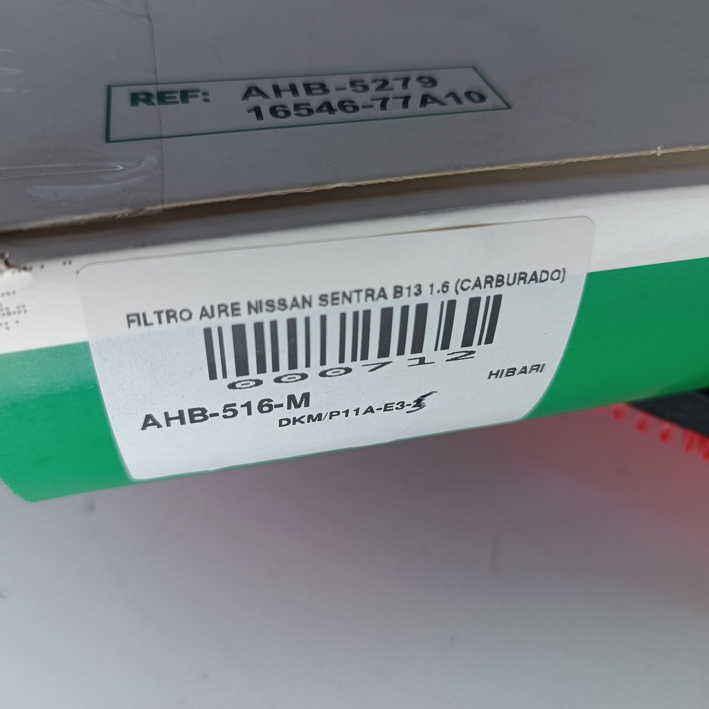 FILTRO AIRE NISSAN SENTRA B13 1.6 (CARBURADO) - Vista 6