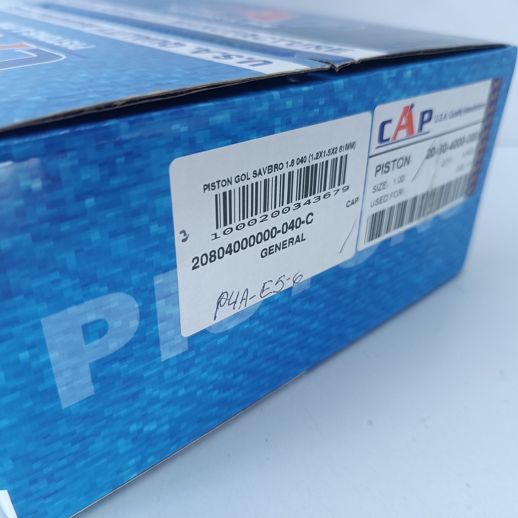 PISTON GOL SAVEIRO 1.8 040 (1.2X1.5X2 81MM) - Vista 9