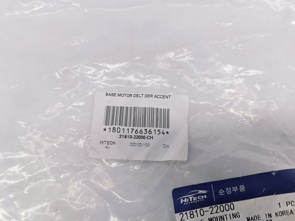 BASE MOTOR DELT DER ACCENT - Vista 10