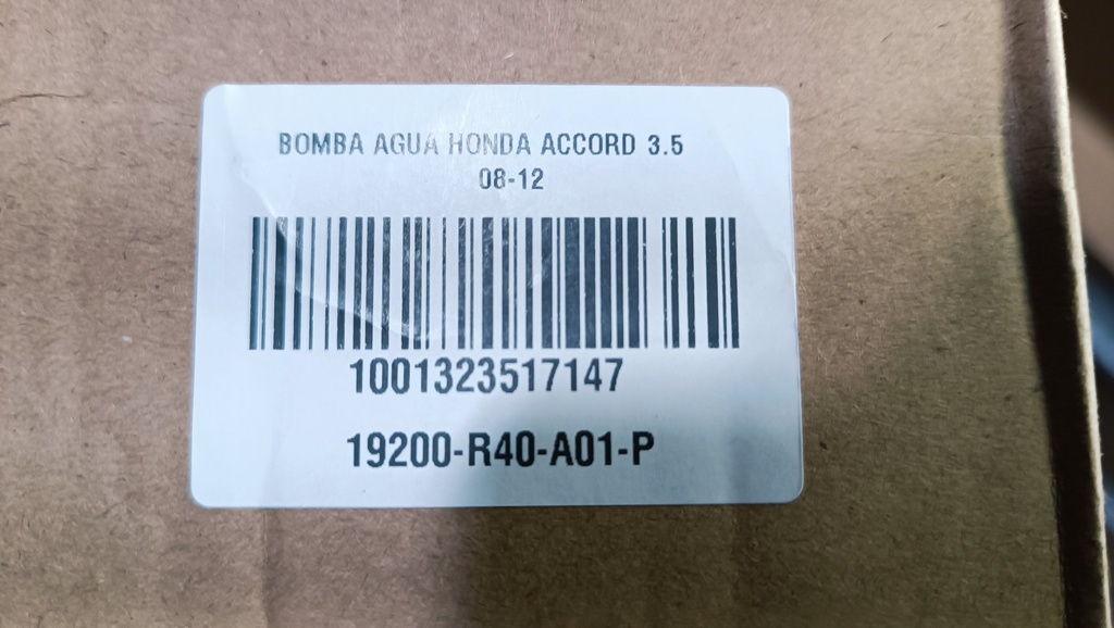 BOMBA AGUA HONDA ACCORD 3.5 08-12 - Vista 5