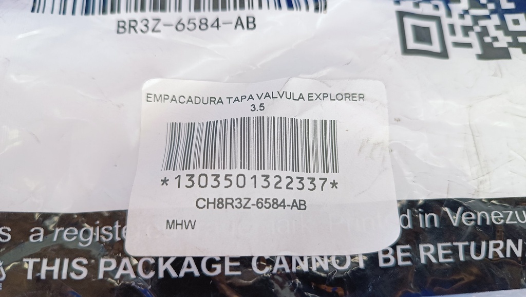 EMPACADURA TAPA VALVULA EXPLORER 3.5 EL PAR - Vista 3