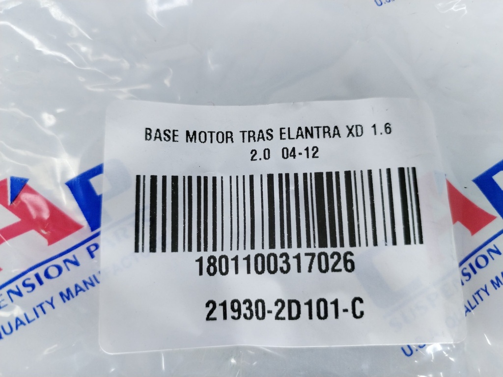 BASE MOTOR TRAS ELANTRA XD 1.6 2.0 04-12 - Vista 6