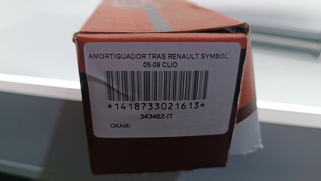 AMORTIGUADOR TRAS RENAULT SYMBOL 05-09 CLIO - Vista 7