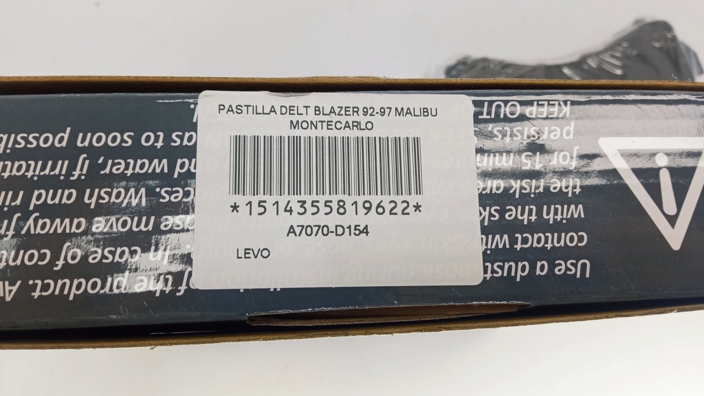 PASTILLA DELT BLAZER 92-97 MALIBU MONTECARLO - Vista 4